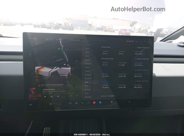 7G2CEHED0SA080939 2025 TESLA CYBERTRUCK Серый 