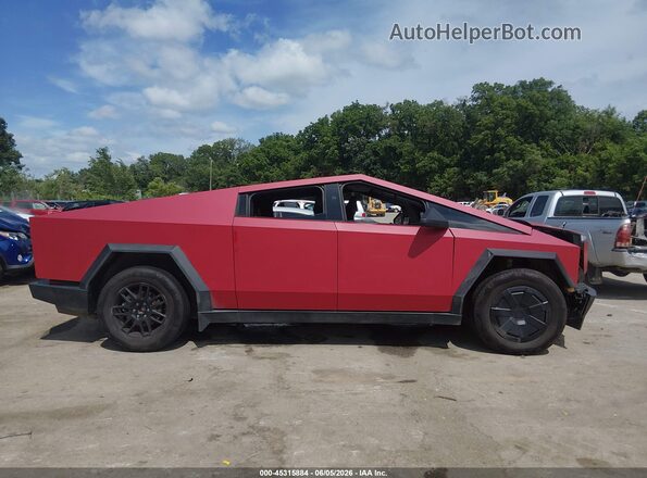 7G2CEHED1RA041609 2024 TESLA CYBERTRUCK Красный Панорамный вид салона 360°