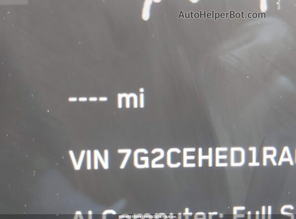 7G2CEHED1RA041609 2024 TESLA CYBERTRUCK Красный 