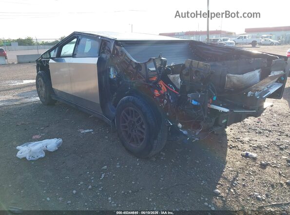 7G2CEHED5RA040740 2024 TESLA CYBERTRUCK Silver Rear left