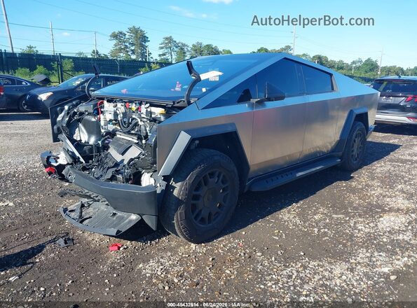 7G2CEHED5SA071427 2025 TESLA CYBERTRUCK Gray Przód lewy