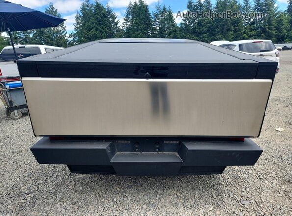 7G2CEHED7SA080047 2025 TESLA CYBERTRUCK Silver უკანა ხედი