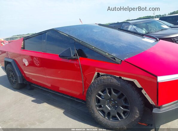 7G2CEHED8RA001642 2024 TESLA CYBERTRUCK Red Vista frontal