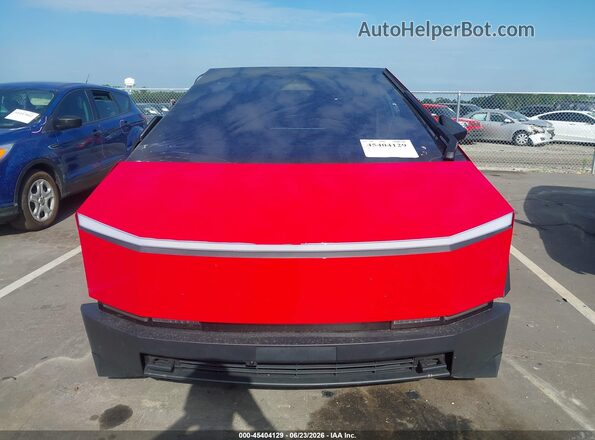 7G2CEHED8RA001642 2024 TESLA CYBERTRUCK Red Vista del salpicadero