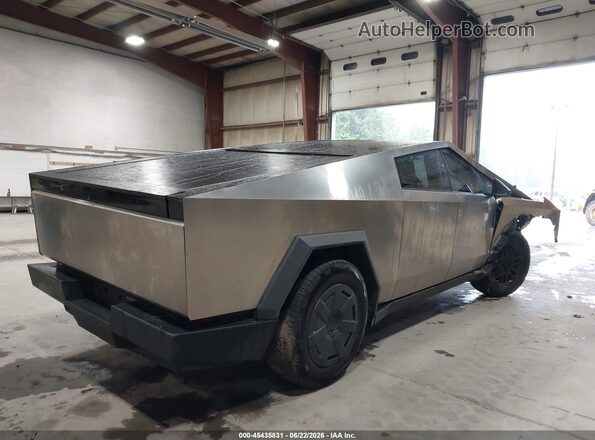 7G2CEHED9SA074850 2025 TESLA CYBERTRUCK Серый Задняя правая четверть