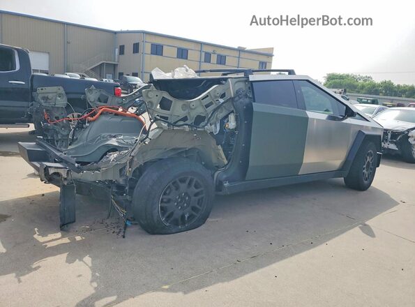 7G2CEHEDXRA020211 2024 TESLA CYBERTRUCK Green Tył prawy