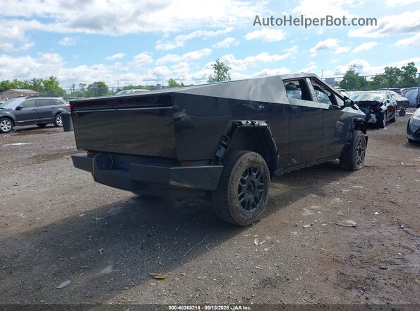7G2CEHEE2RA016209 2024 TESLA CYBERTRUCK Черный Задняя правая четверть