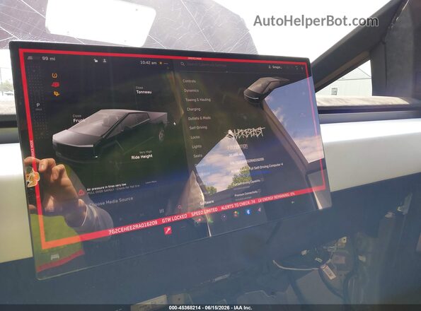 7G2CEHEE2RA016209 2024 TESLA CYBERTRUCK Черный 