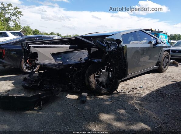 7G2CEHEE5RA042335 2024 TESLA CYBERTRUCK Black Tył prawy