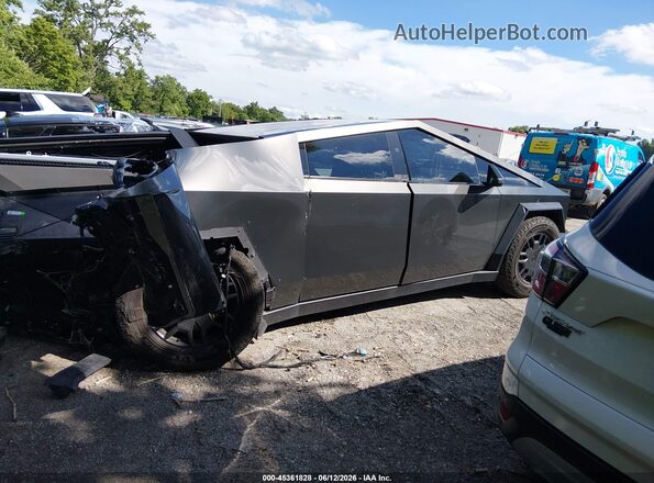 7G2CEHEE5RA042335 2024 TESLA CYBERTRUCK Black Widok zestawu wskaźników