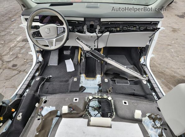 7JDEV3VL1SG020206 2025 VOLVO EX90 White 