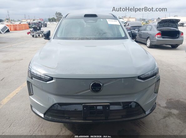 7JDEV3VL9SG014203 2025 VOLVO EX90 Серый Вид задней части салона