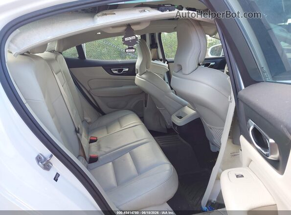 7JR102FK1LG041484 2020 VOLVO S60 White Widok naklejki z numerem VIN