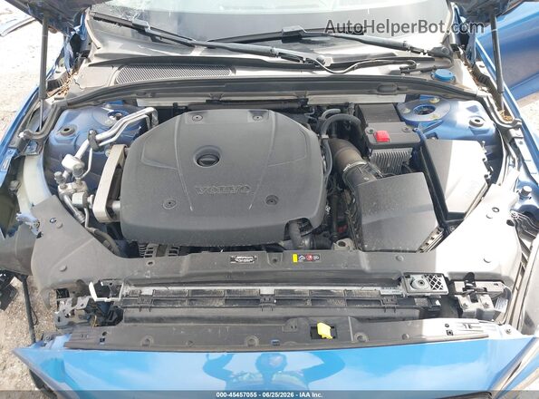7JR102FM4MG092240 2021 VOLVO S60 Blue Вид ззаду