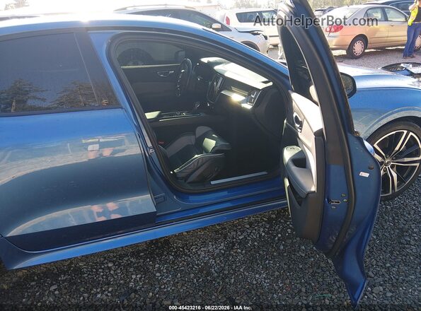 7JR102FM9MG103863 2021 VOLVO S60 Blue Front interior view