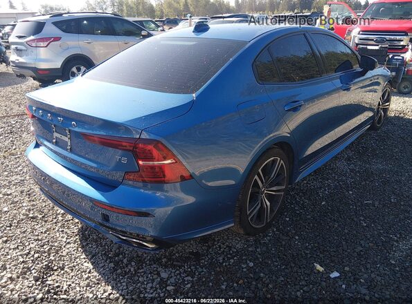 7JR102FM9MG103863 2021 VOLVO S60 Blue Rear right