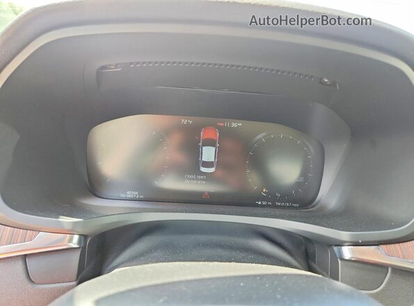 7JR102TZ2MG107821 2021 VOLVO S60 Gray Սարքավորումների վահանակի տեսք