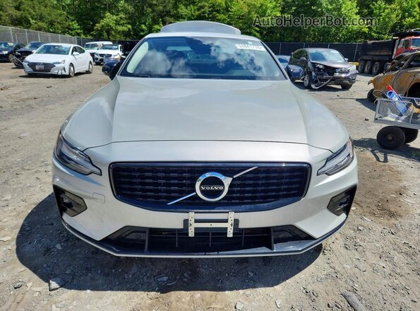 7JR102TZ2MG107821 2021 VOLVO S60 Gray Դիմացի տեսք