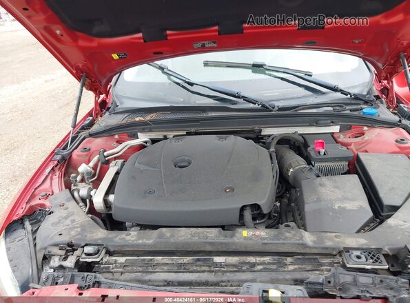 7JRA22TK0LG073082 2020 VOLVO S60 Red უკანა ხედი