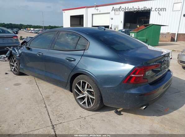 7JRA22TK6LG045691 2020 VOLVO S60 Синий Задняя левая четверть