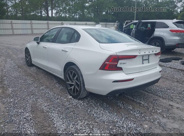 7JRA22TK9LG033535 2020 VOLVO S60 White უკანა მარცხენა