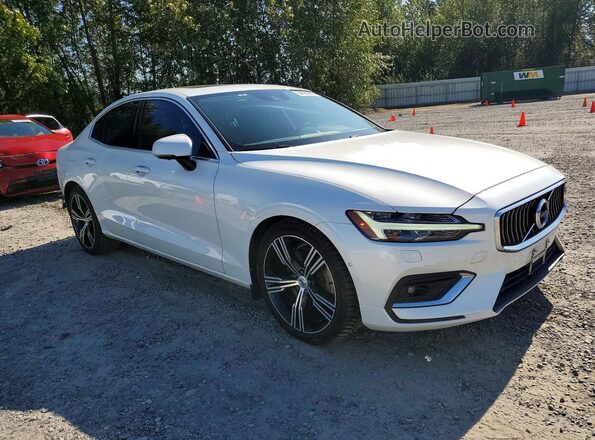 7JRA22TL1KG010838 2019 VOLVO S60 White Delantero derecho