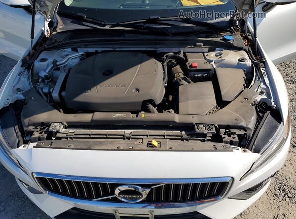 7JRA22TL1KG010838 2019 VOLVO S60 White Vista interior trasera