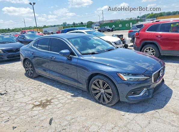 7JRA22TL5LG060403 2020 VOLVO S60 Blue Front right