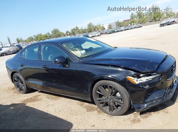 7JRH60FD3NG192400 2022 VOLVO S60 RECHARGE PLUG-IN HYBRID Black Սարքավորումների վահանակի տեսք