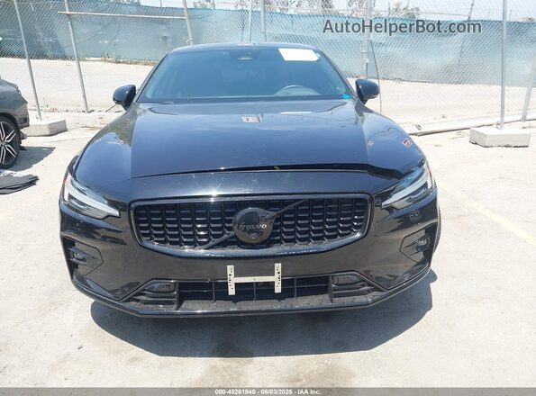7JRL12FH6RG282248 2024 VOLVO S60 Black Սարքավորումների վահանակի տեսք
