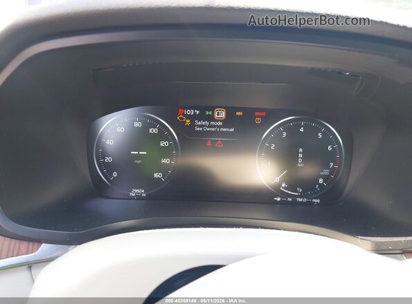 7JRL12FZ3NG153824 2022 VOLVO S60 Gray Widok tylnych siedzeń