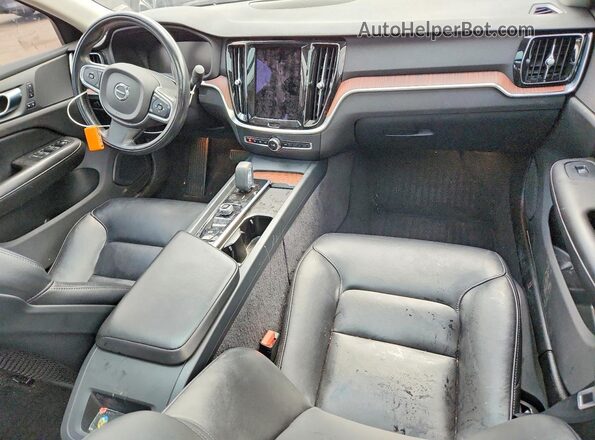 7JRL12FZ4NG160104 2022 VOLVO S60 Charcoal Dashboard view