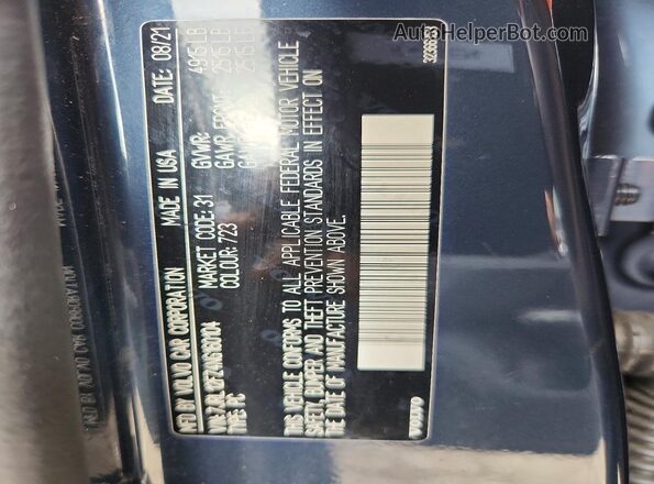 7JRL12FZ4NG160104 2022 VOLVO S60 Charcoal Engine compartment view