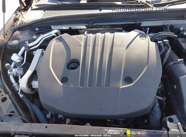 7JRL12TH8RG288539 2024 VOLVO S60 Black Engine compartment view