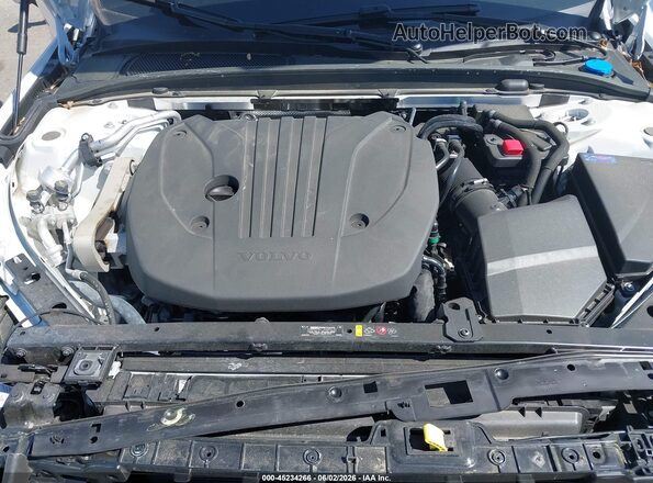 7JRL12TL0RG326575 2024 VOLVO S60 White Vista trasera