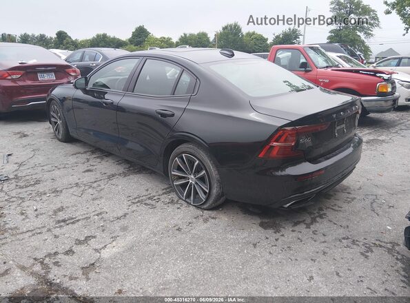 7JRL12TZ6NG174011 2022 VOLVO S60 Черный Задняя левая четверть