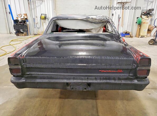 7K34C183933 1967 FORD FAIRLANE Black უკანა ხედი