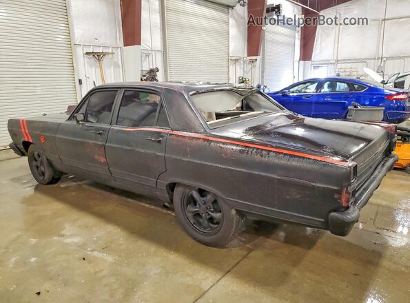 7K34C183933 1967 FORD FAIRLANE Black უკანა მარცხენა