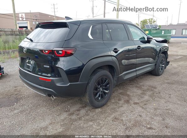 7MMVAABW0SN125502 2025 MAZDA CX-50 HYBRID Black უკანა მარჯვენა