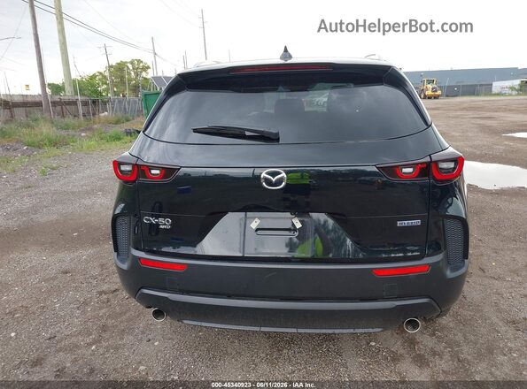 7MMVAABW0SN125502 2025 MAZDA CX-50 HYBRID Black 