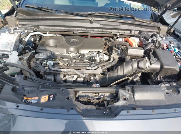 7MMVAABW0SN130974 2025 MAZDA CX-50 HYBRID Blue Rear view