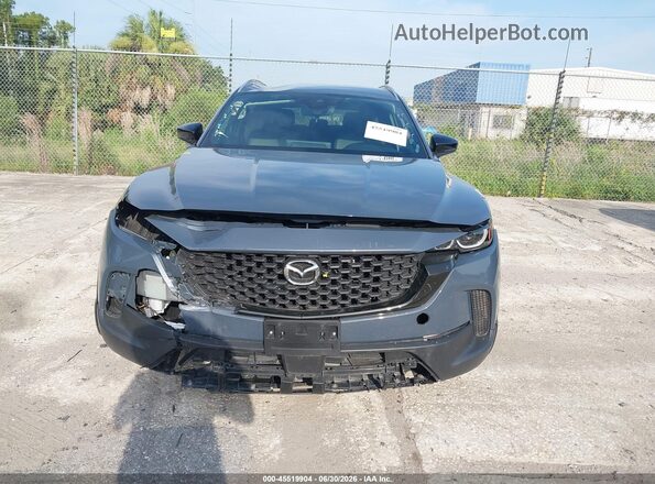 7MMVAABW0SN130974 2025 MAZDA CX-50 HYBRID Blue Instrument cluster view