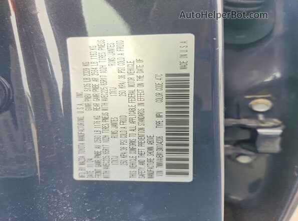 7MMVAABW1SN104206 2025 MAZDA CX-5 Gray Vista de la etiqueta del VIN