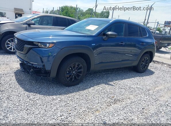 7MMVAABW4SN118794 2025 MAZDA CX-50 HYBRID Синий Передняя левая четверть
