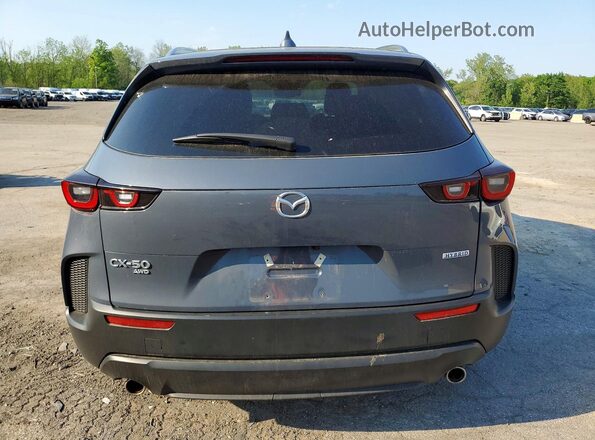 7MMVAABW4SN141136 2025 MAZDA CX-5 Gray Rear view