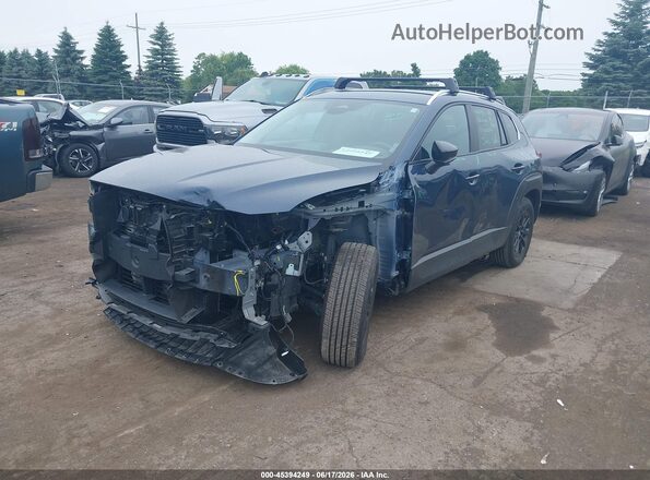 7MMVAABW5SN142344 2025 MAZDA CX-50 HYBRID Blue Առջևի ձախ երեք քառորդ տեսարան