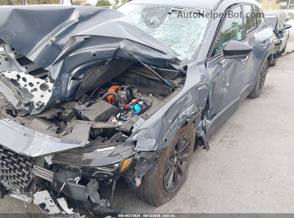 7MMVAADW2SN135591 2025 MAZDA CX-50 HYBRID Gray Front view