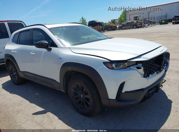7MMVAADW4SN132157 2025 MAZDA CX-50 HYBRID White Սալոնի հետևի տեսք