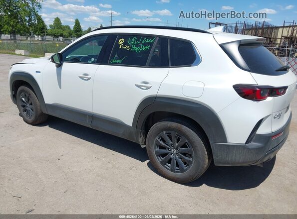 7MMVAADW4SN132157 2025 MAZDA CX-50 HYBRID White Հետևի ձախ