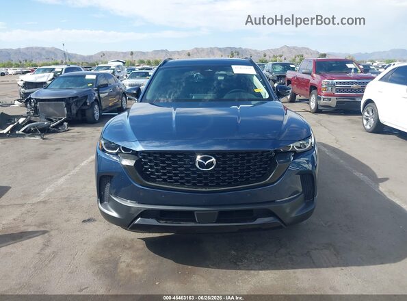7MMVAADW4TN150689 2026 MAZDA CX-50 HYBRID Blue Rear interior view